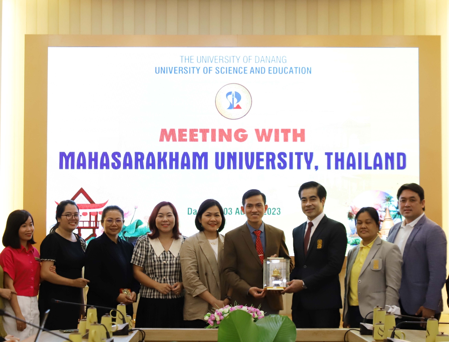 Thao luan co hoi hop tac cung DH Mahasarakham 05